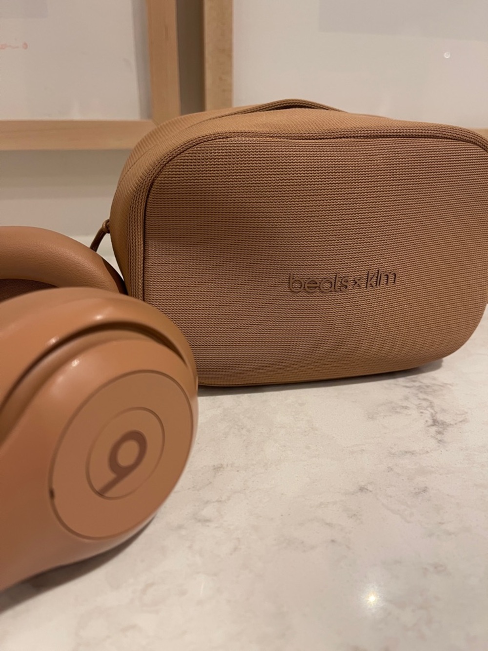 StudioPro BeatsxKim Wireless Headphones in Dune - Picture 2 of 4
